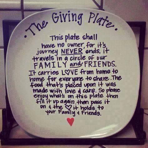 giving-plate